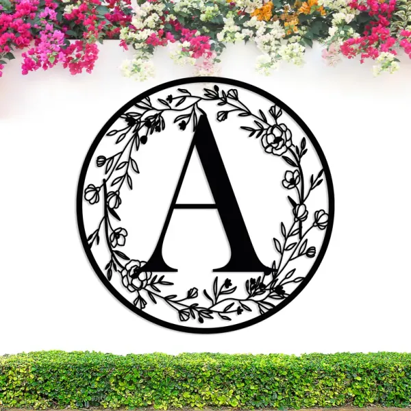 Custom_Initial_Metal_Wall_Sign_(Round)