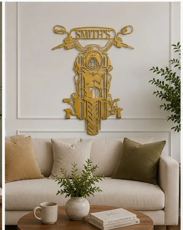 Stainless_Steel_Motorcycle_Customised_Wall_Art