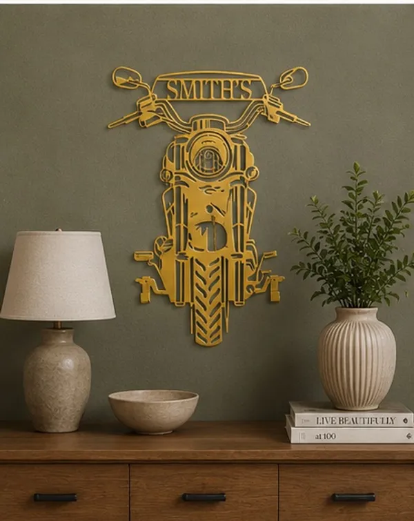 Stainless_Steel_Motorcycle_Customised_Wall_Art