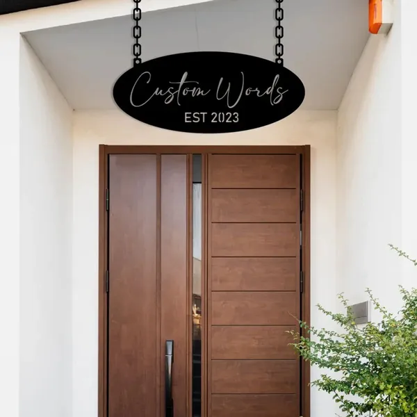 Personalized_Oval_Address_Metal_Signboard