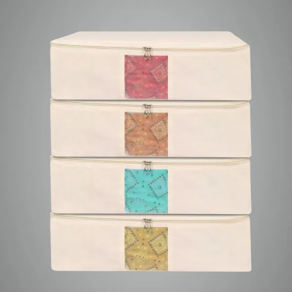 Pack_of_4_Cotton_Clothes_Storage_Bags_With_Zipper_|_Cotton_Canvas_Bags_|_Lehenga_Storage_Bags_Big_Size_For_Women'S_Dresses,_Sarees,_Lehengas_|_Durable_Material,Washable_&_Reusable_(Off_White)