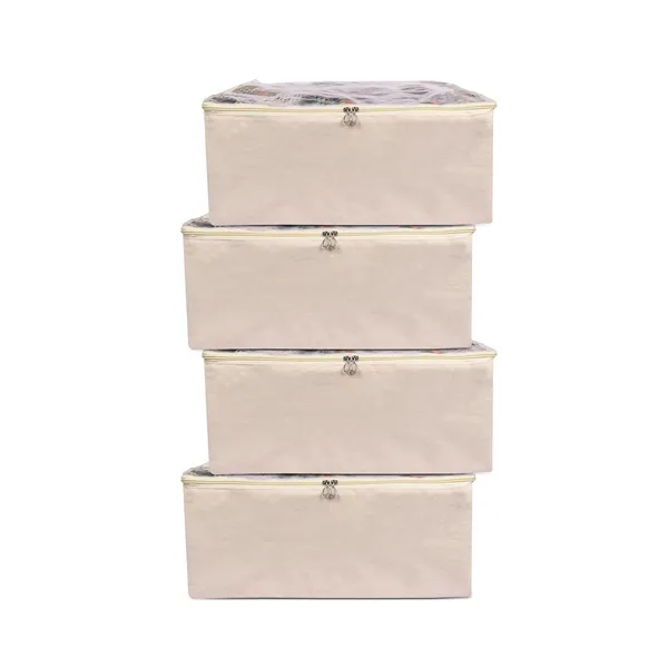Pack_of_4_Cotton_Canvas_Clothes_Storage_Bags_|_Cotton_Canvas_Bags_|_Lehenga_Storage_Bags_Big_Size_For_Women'S_Dresses,_Sarees,_Lehengas_|_Durable_Material,_Washable_&_Reusable_(Off_White)