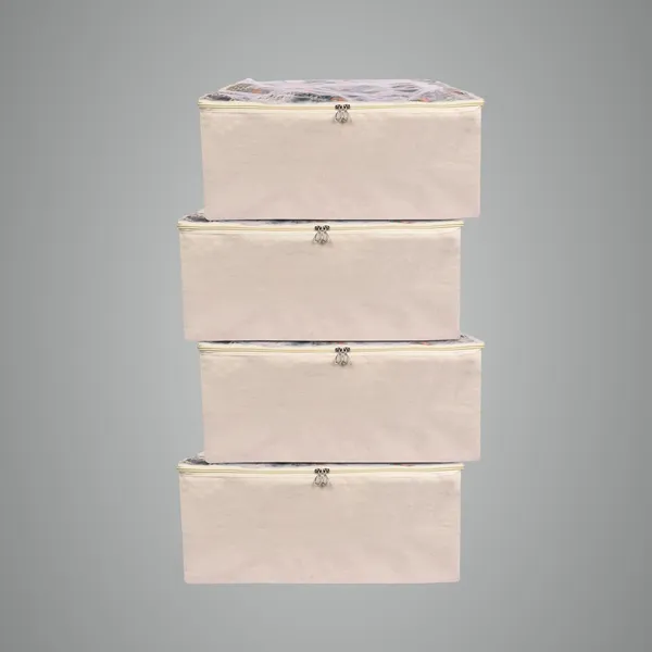 Pack_of_4_Cotton_Canvas_Clothes_Storage_Bags_|_Cotton_Canvas_Bags_|_Lehenga_Storage_Bags_Big_Size_For_Women'S_Dresses,_Sarees,_Lehengas_|_Durable_Material,_Washable_&_Reusable_(Off_White)