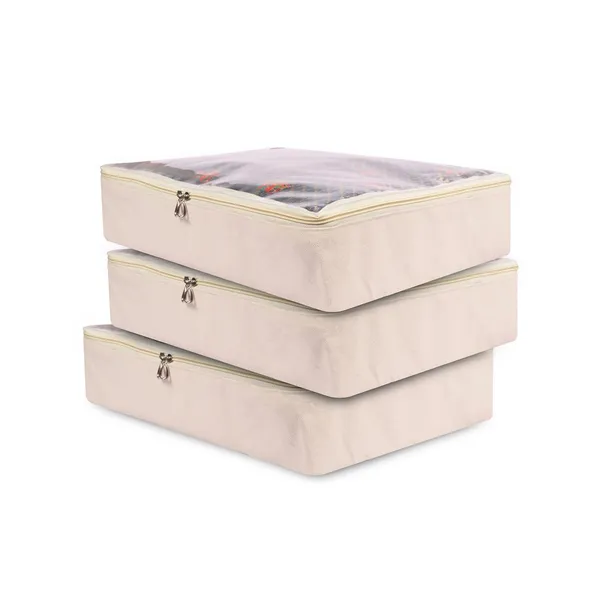 Pack_of_3_Cotton_Storage_Box_For_Clothes_|_Saree_Covers_With_Zip,_Storage_Organizer_|_Wardrobe_Organizer_For_Women'S_Dresses,_Sarees,_Lehengas_|_Durable_Material,_Washable_&_Reusable_(Off-White)