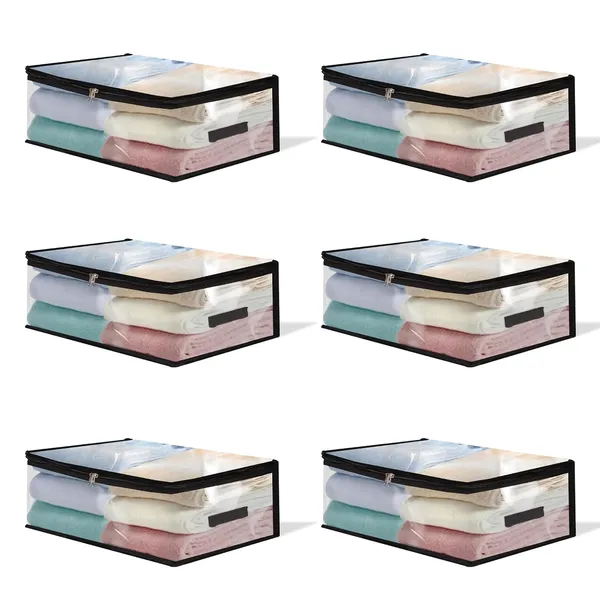 Pack_6_Transparent_Plastic_Clothes_Storage_Bag_|_Clothes_Organiser_For_Wardrobe_|_Saree_Organizer_For_Wardrobe_|_Saree_Bags_Storage_|_Saree_Covers_For_Storage