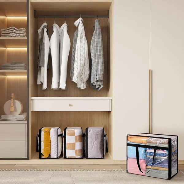 Pack_Of_3_Clear_Transparent_Clothes_Storage_Bags_|_Plastic_Blanket_Storage_Bags,_Saree_Covers_With_Zip_|_Saree_Organizer_For_Wardrobe_|_Transparent_Storage_Bag_For_Blenket,_Clothes,_Comforters