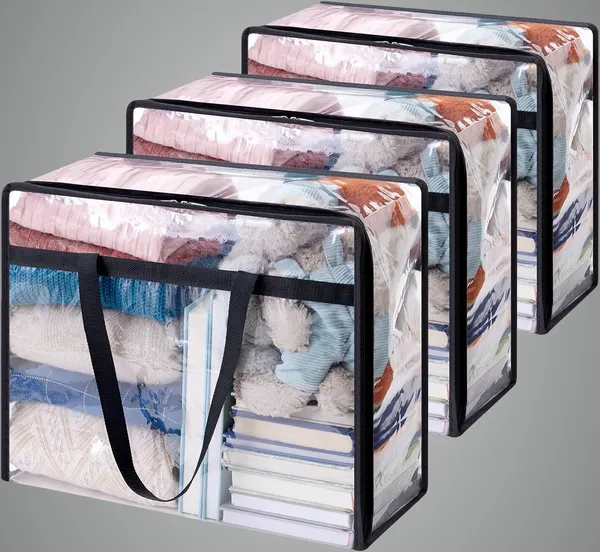 Pack_Of_3_Clear_Transparent_Clothes_Storage_Bags_|_Plastic_Blanket_Storage_Bags,_Saree_Covers_With_Zip_|_Saree_Organizer_For_Wardrobe_|_Transparent_Storage_Bag_For_Blenket,_Clothes,_Comforters