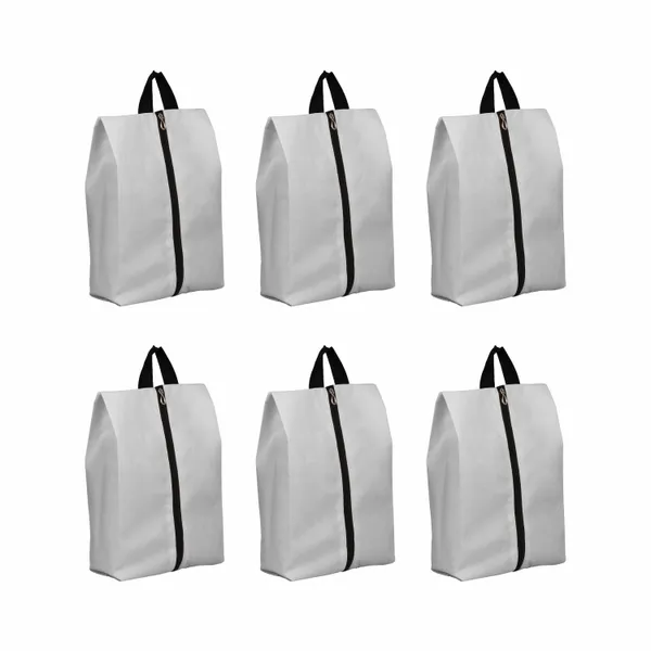 Pack_of_6_Non-Woven_Shoe_Bag_For_Travel_|_Shoe_Bags_Pouches_Travel_|_Shoe_Organizer_For_Travel_|_Shoe_Cover_For_Travelling_|_Zip_Shoe_Pouches_For_Travel_(Grey)