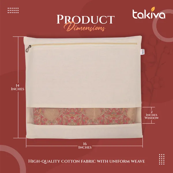 Pack_of_24_Cotton_Saree_Bags_With_Zipper_for_Storage_|_Large_Size_Single_(16_X_14_Inches),_Ideal_For_Clothes_And_Wardrobe_Organization_With_Transparent_Mesh_Window_(Pack_Of_24)