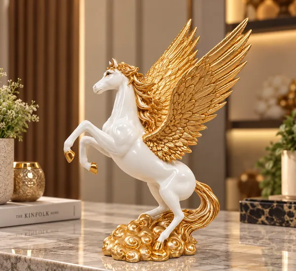 White_And_Gold_Fantasy_Pegasus_Figurine
