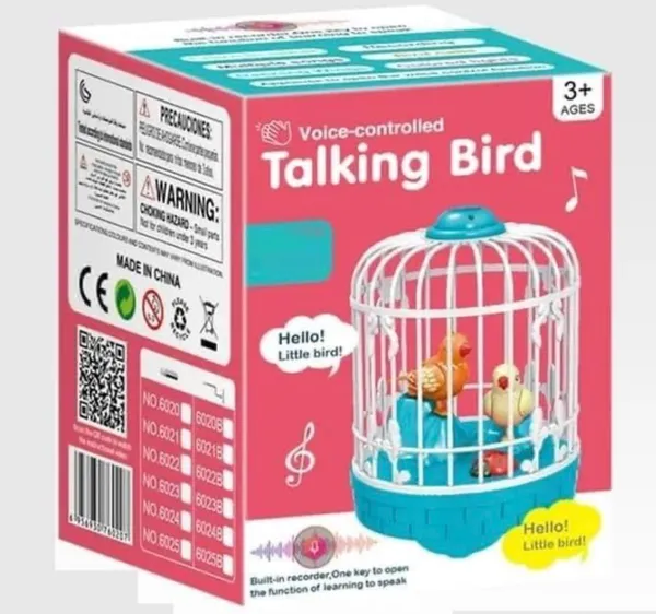 Multicolor_Interactive_Repeating_Voice_Talking_Bird_Toy_For_Kids_In_Birdcage