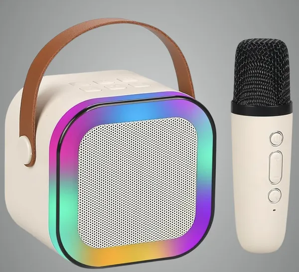 Multicolor_Wireless_Karaoke_Microphone_With_Bluetooth_Speaker_&_Led_Lights