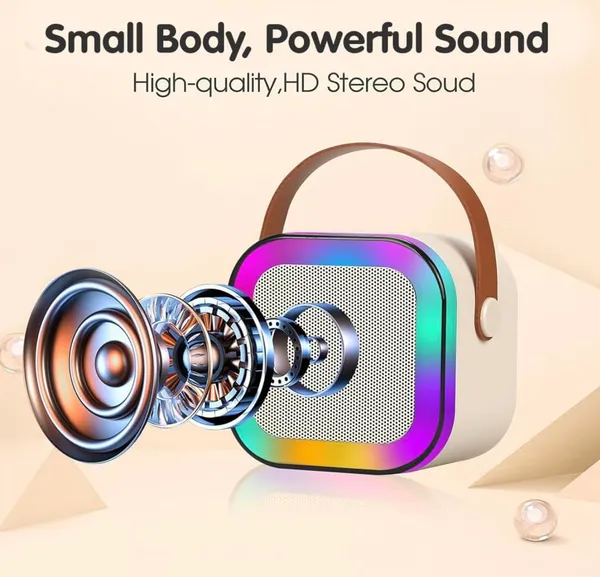 Multicolor_Wireless_Karaoke_Microphone_With_Bluetooth_Speaker_&_Led_Lights