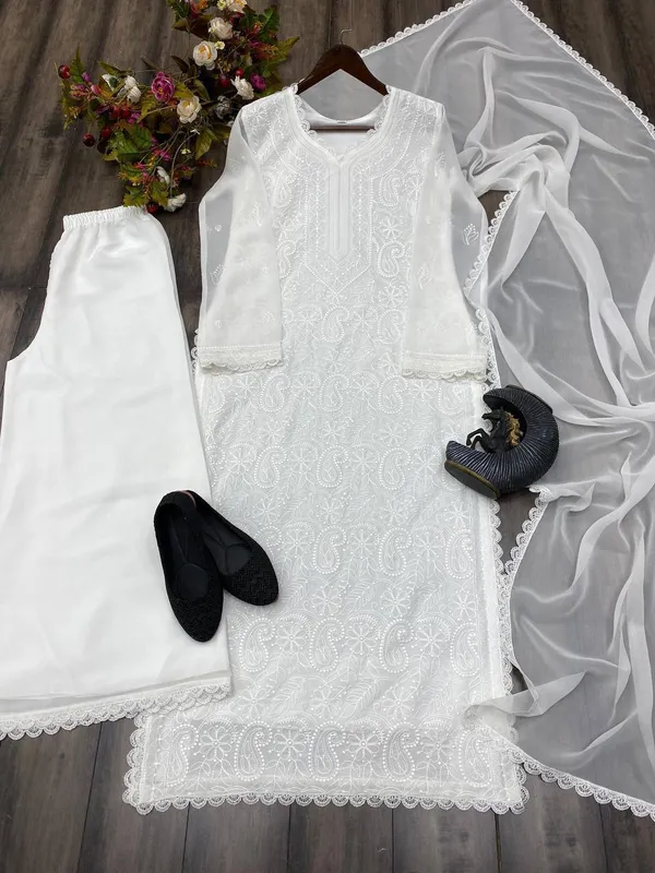 Aaliya_White_Embroidered_Faux_Georgette_Top_&_Plazo_Set_with_Dupatta