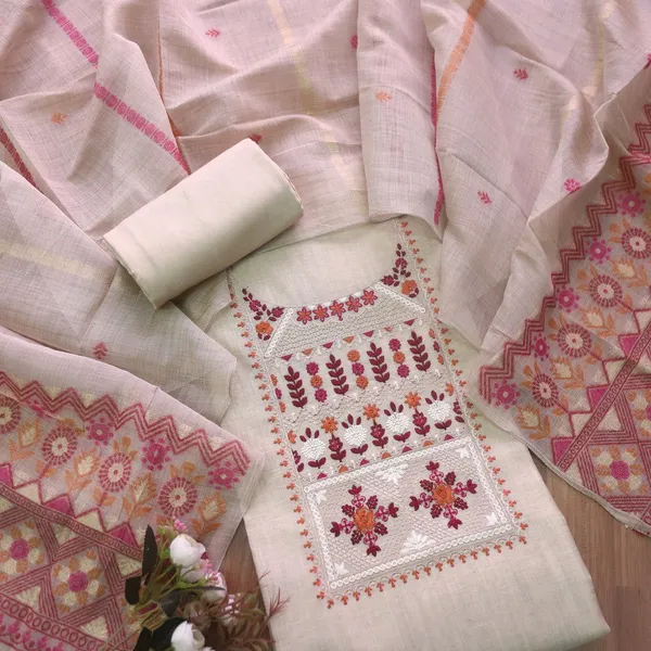Ivory_&_Maroon_Embroidered_Unstitched_Salwar_Suit