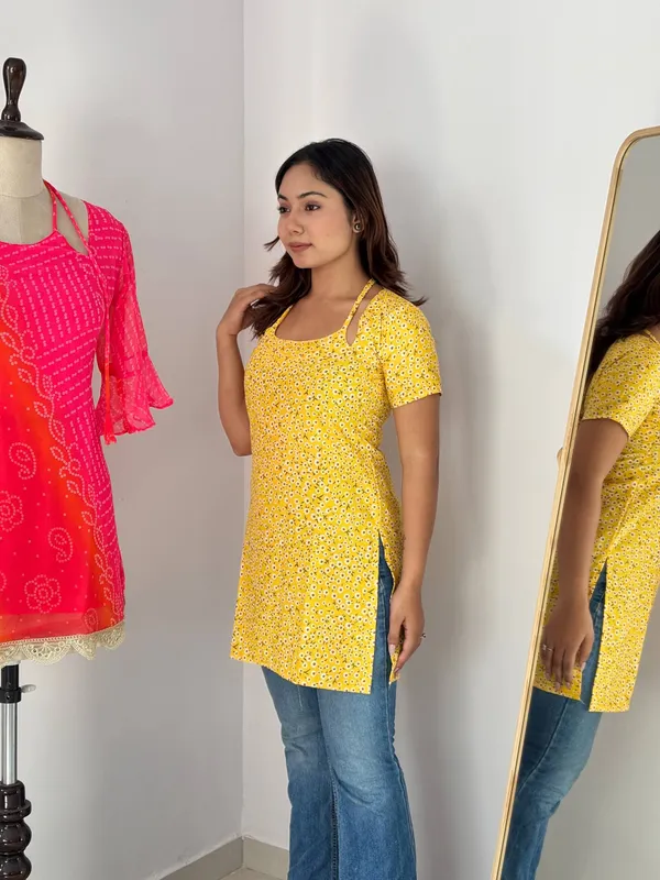 Laila_Style_Daisy_Yellow_Pure_Cotton_Top