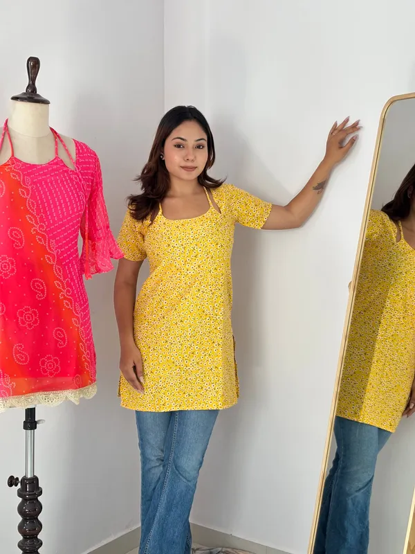 Laila_Style_Daisy_Yellow_Pure_Cotton_Top