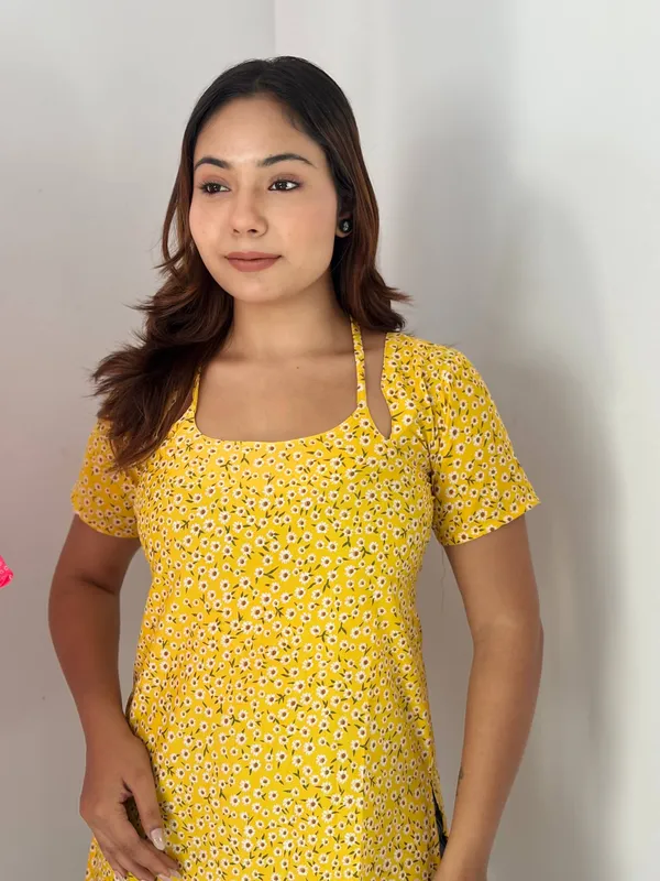 Laila_Style_Daisy_Yellow_Pure_Cotton_Top