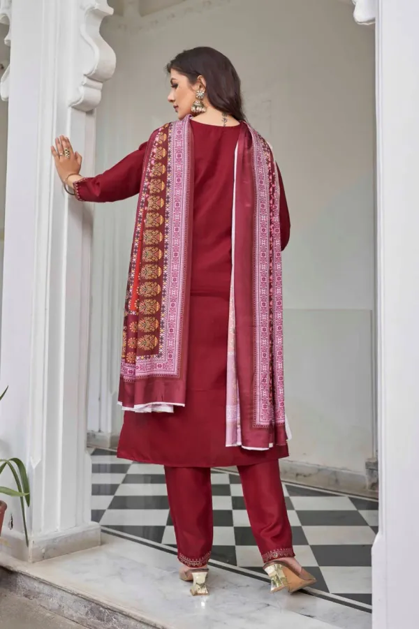 Red_Ethnic_Motifs_Yoke_Designed
