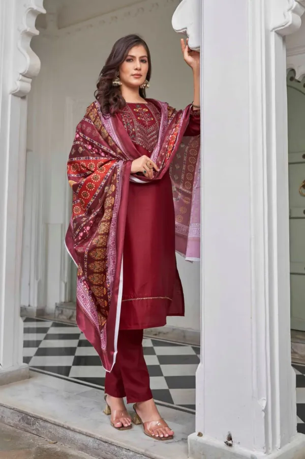 Red_Ethnic_Motifs_Yoke_Designed