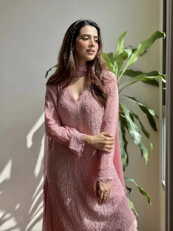 Aaliya_Pink_EmbroidePink_Faux_Georgette_Top_&_Plazo_Set_with_Dupatta