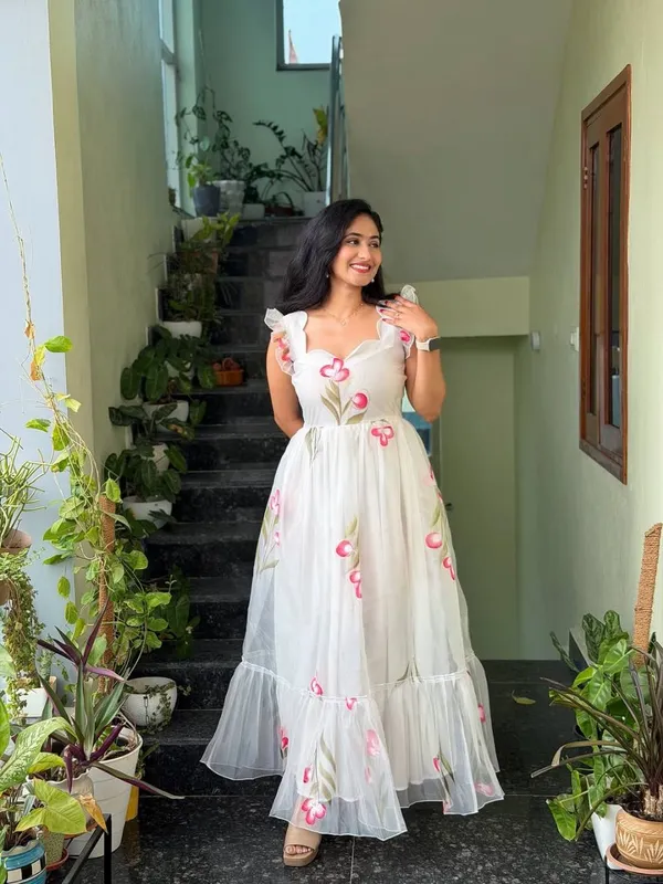 White_Floral_Print_Soft_Tabby_Maxi_Gown_with_Micro_Cotton_Inner
