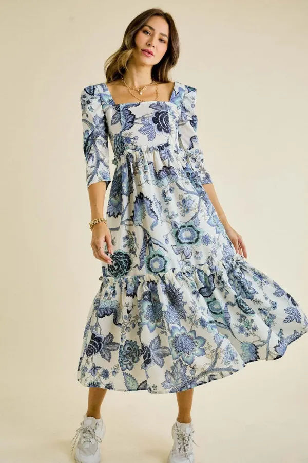 Woman_American_cotton_white__printed_dress