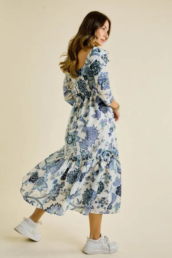Woman_American_cotton_white__printed_dress