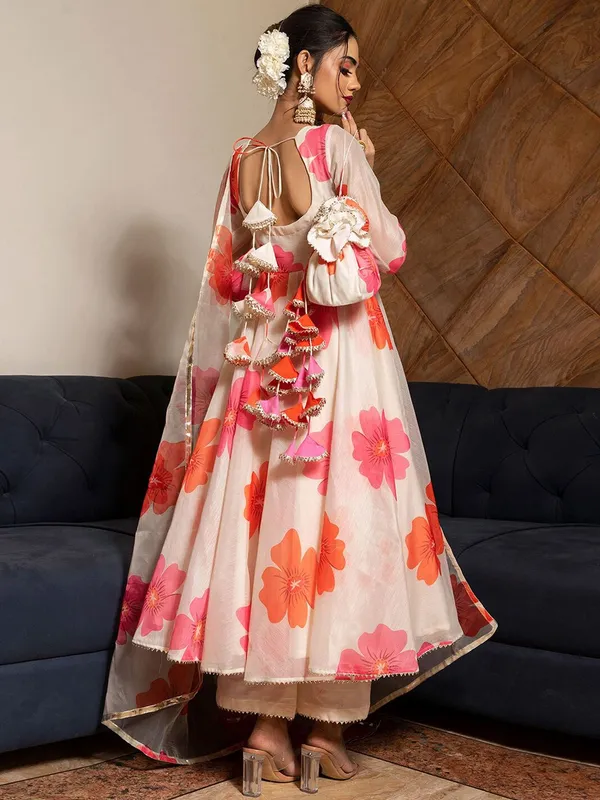 White_Floral__printed_Anarkali_kurta_with_dupatta