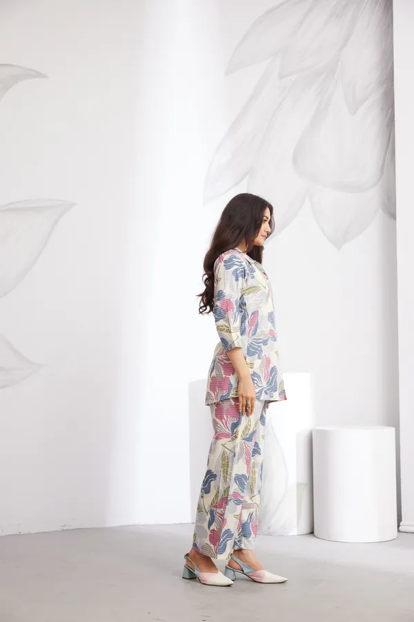 Cream_Bloom_Printed_Co-ord_Set