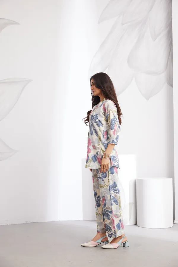 Cream_Bloom_Printed_Co-ord_Set