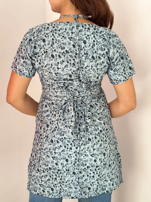 Laila_Style_Blue_Floral_Pure_Cotton_Top