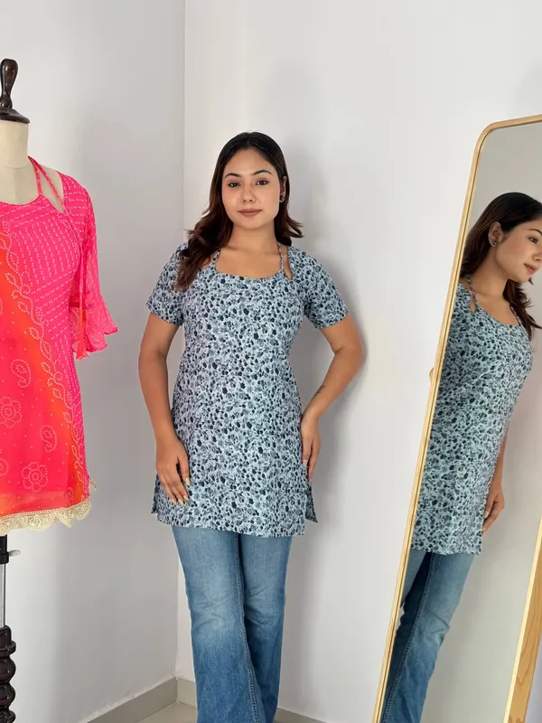 Laila_Style_Blue_Floral_Pure_Cotton_Top