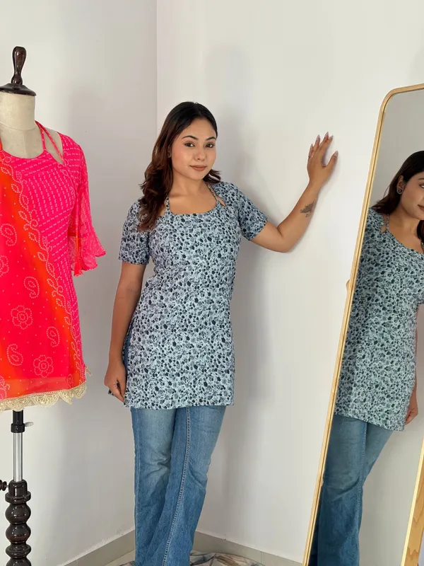 Laila_Style_Blue_Floral_Pure_Cotton_Top