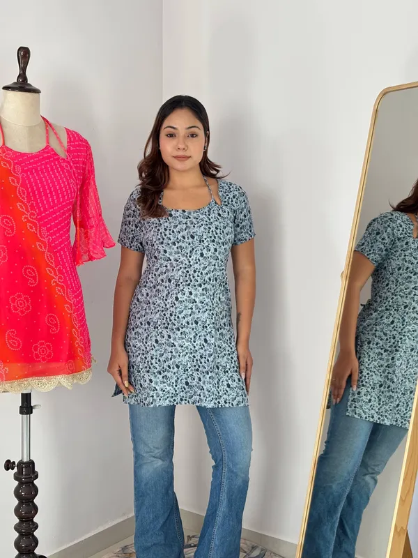 Laila_Style_Blue_Floral_Pure_Cotton_Top