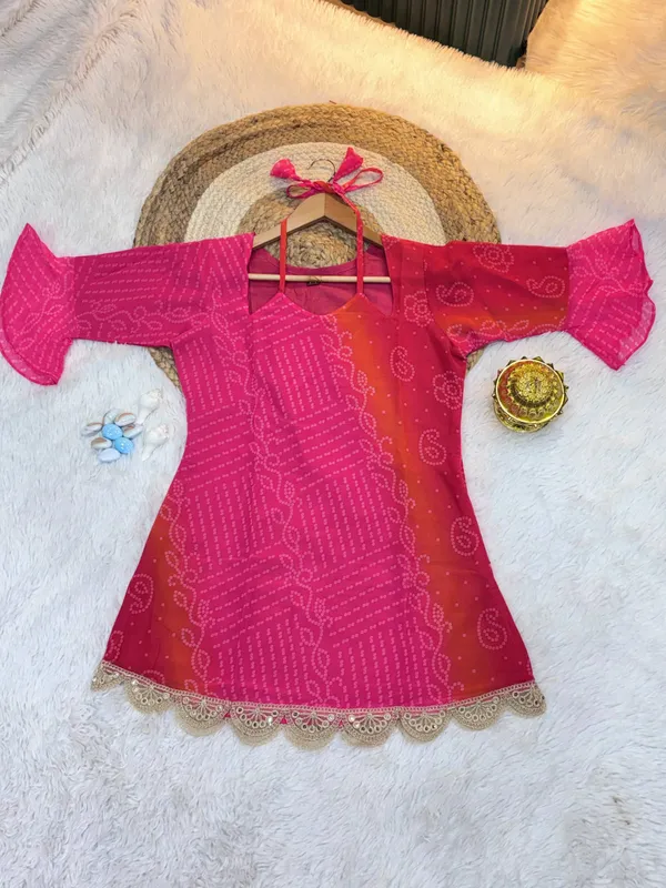 Laila_Bandhani_Designer_Top_–_Rose_Pink_Elegance