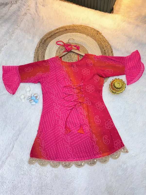 Laila_Bandhani_Designer_Top_–_Rose_Pink_Elegance