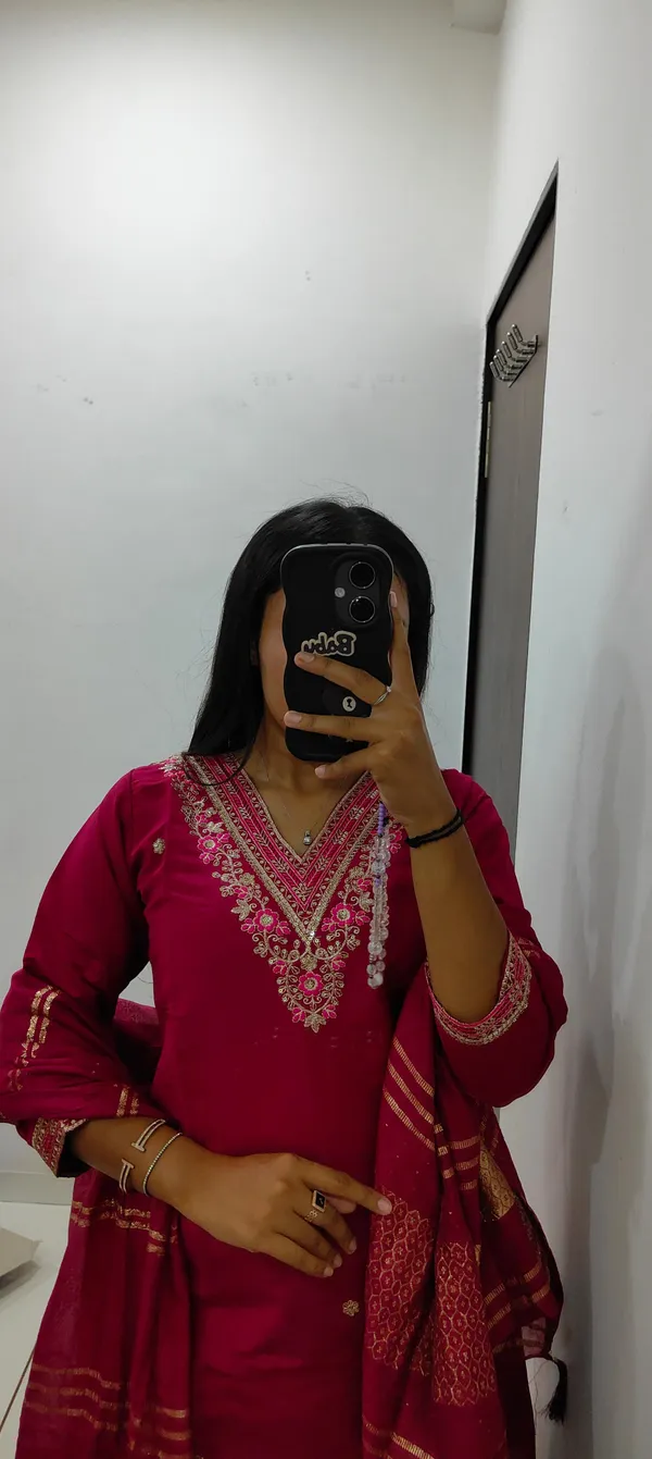 Maroon_Elegance_Embroidered_Roman_Silk_Kurti_Set_For_Women