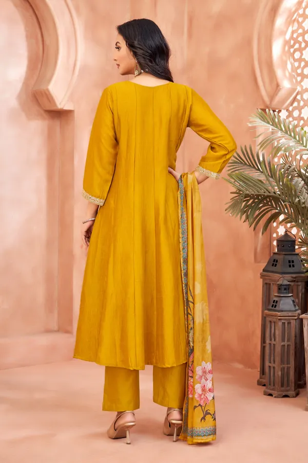 Designer_Embroidered_Anarkali_Set_with_Pant_and_Printed_Dupatta