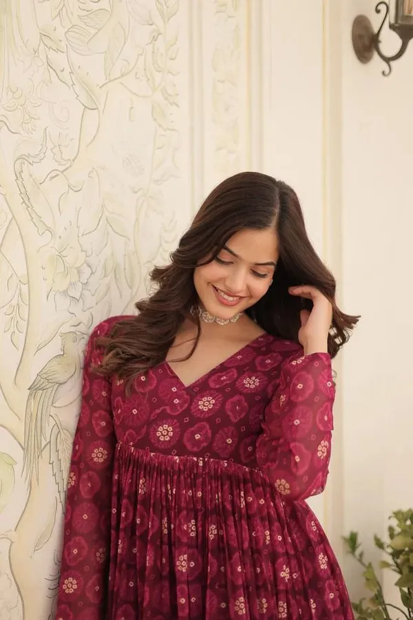 Rani_Foil_print_flared_kurta_pant