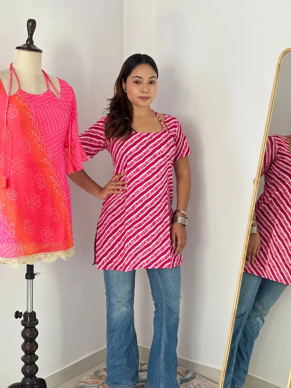 Pink_Striped_Pure_Cotton_Laila_Style_Top
