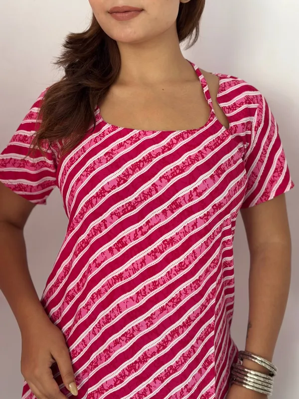 Pink_Striped_Pure_Cotton_Laila_Style_Top