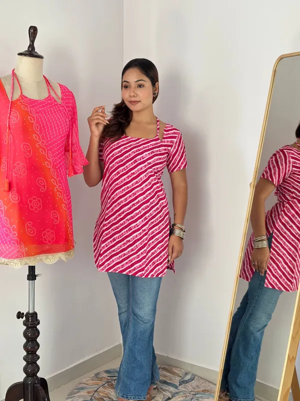 Pink_Striped_Pure_Cotton_Laila_Style_Top