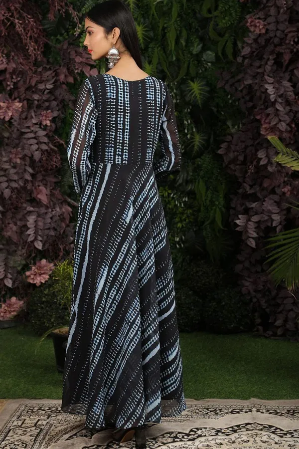 Fancy_Georgette__chain_printed_long_dress