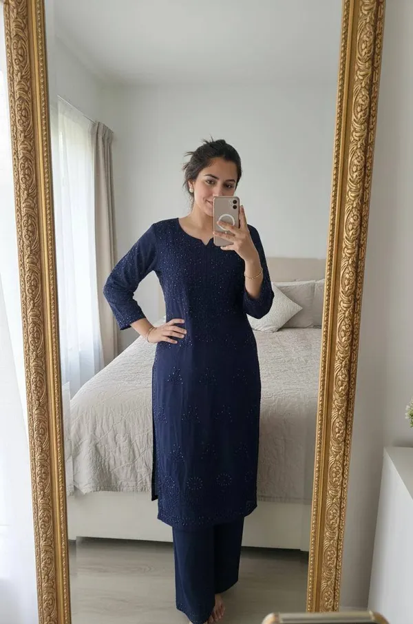 Midnight_Bloom_Rayon_Embroidered_Kurti_Plazzo_Set