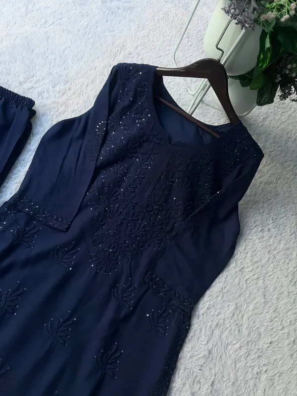 Midnight_Bloom_Rayon_Embroidered_Kurti_Plazzo_Set