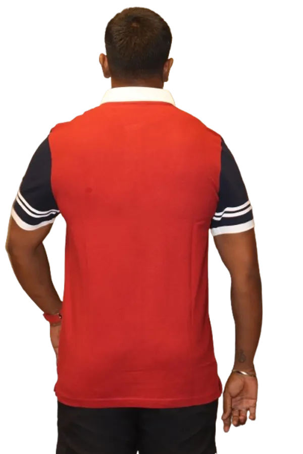 Rust_Cotton_Short_Sleeve_Polo_T_Shirt_|_For_Men