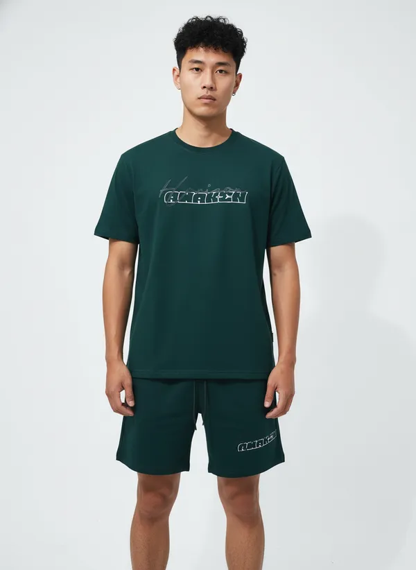 GREEN_Cotton_CO-ORDS_For_UNISEX