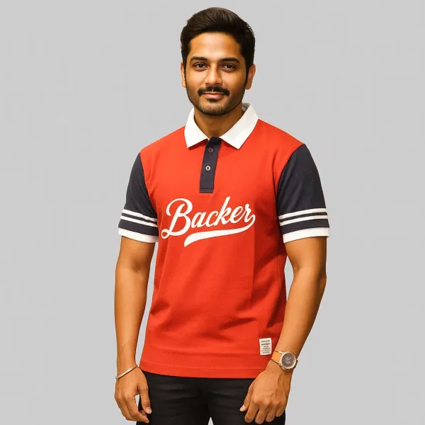 Rust_Cotton_Short_Sleeve_Polo_T_Shirt_|_For_Men