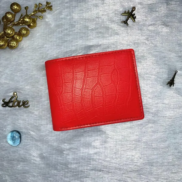 Valentine_Special_Men's_Croco_Texture_Bifold_Wallet_|_Slim_&_Secure_|_Crocodile-Pattern_Finish_|_Holds_Cards_&_Cash_|_Ideal_for_Gifting_with_Complimentary_Chocolate